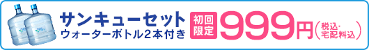 サンキューセット ボトル2本付 初回限定999円