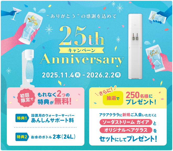 25周年キャンペーン