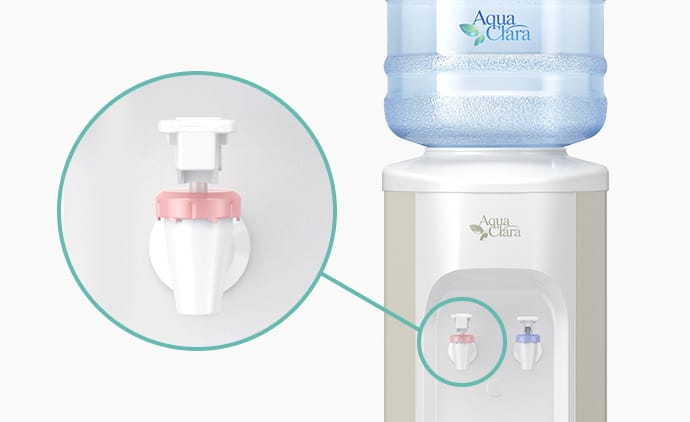 チャイルドロック付ウォーターサーバーで安全