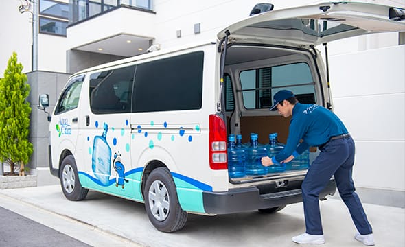 ご自宅への設置＆定期メンテナンス対応イメージ