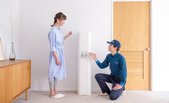 お届けから困りごとの対応までフルサポートイメージ