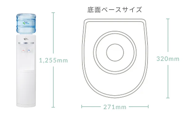 アクア8商品スペック詳細の図