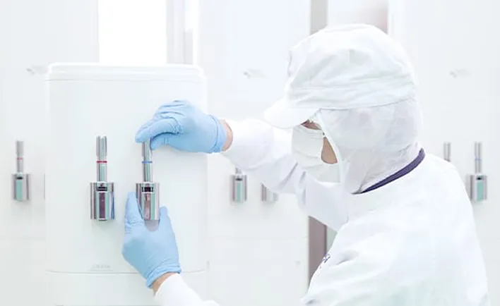 メンテナンスをしている様子