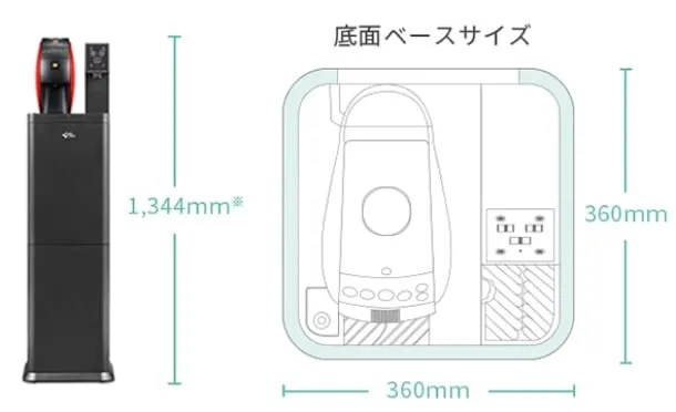 【ヴァイス】コーヒーを片手に　アクア SSP1枚 iwaki【ウォータードリップサーバー】おすすめの点滴水出し