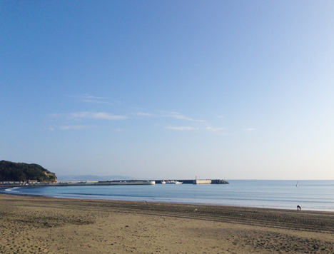 江ノ島の海