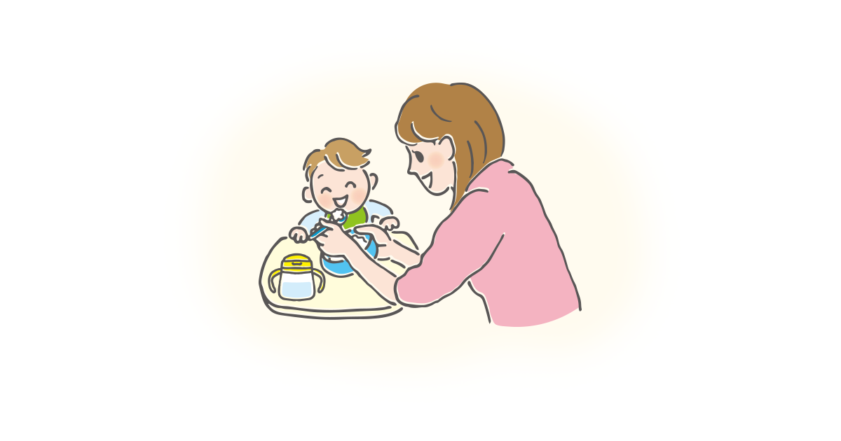 離乳食はいつから与える 目安となるスケジュールと調理時の水について ウォーターサーバー 宅配水の子育てアクア