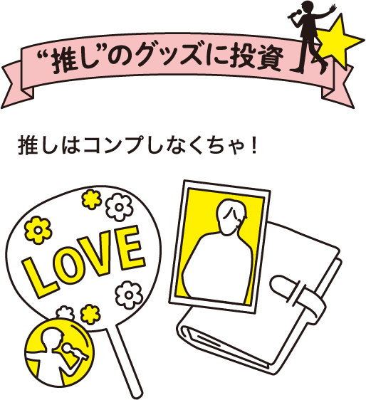 推しのグッズに投資