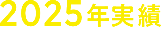 2025年実績