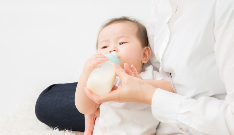 赤ちゃんのミルクを作るとき