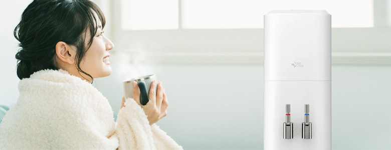 ウォーターサーバーのお湯の出し方